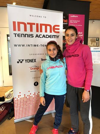 VITA DA ACCADEMIA. Maria Pia Vivenzio al Tennis Europe under 14 in Olanda. Nelle quali subito esordio ok.