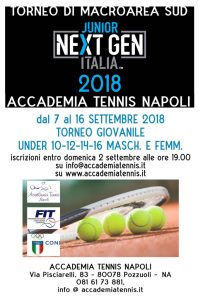 Next gen all'Accademia Napoli 2018