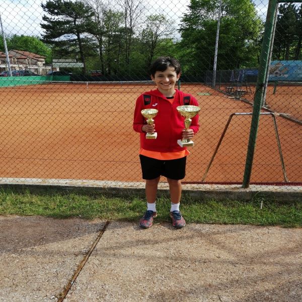 SUPER PIPPO Sorbino vince il Tennis Europe di Montenegro under 14, primo successo internazionale Accademia del 2019