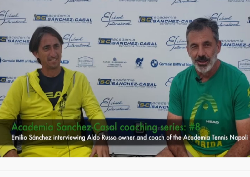 Auguri di buon 2020 dall’Accademia Tennis Napoli con l’intervista di Emilio Sanchez ad Aldo Russo